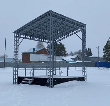 Сценический комплекс в Утяшкино